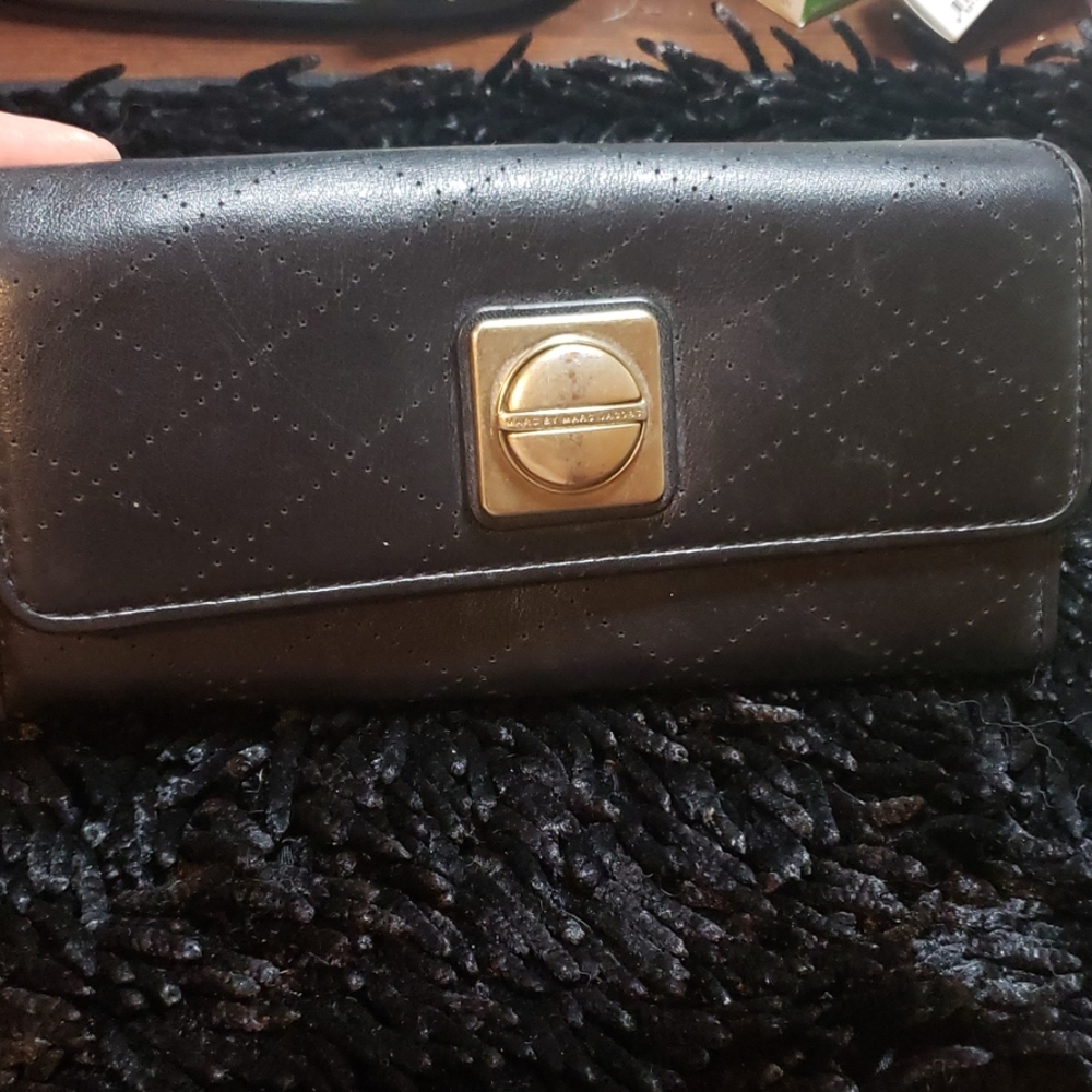 Marc Jacobs black wallet